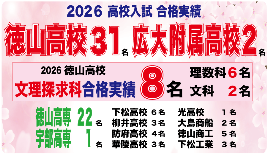 2026高校合格実績