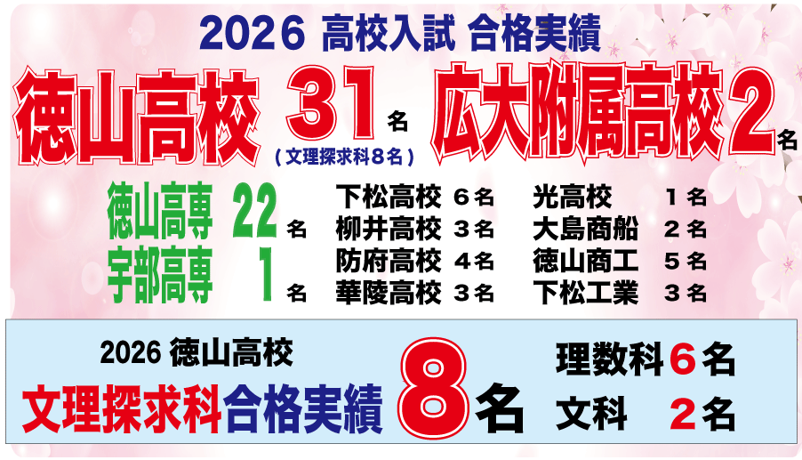 2026高校合格実績